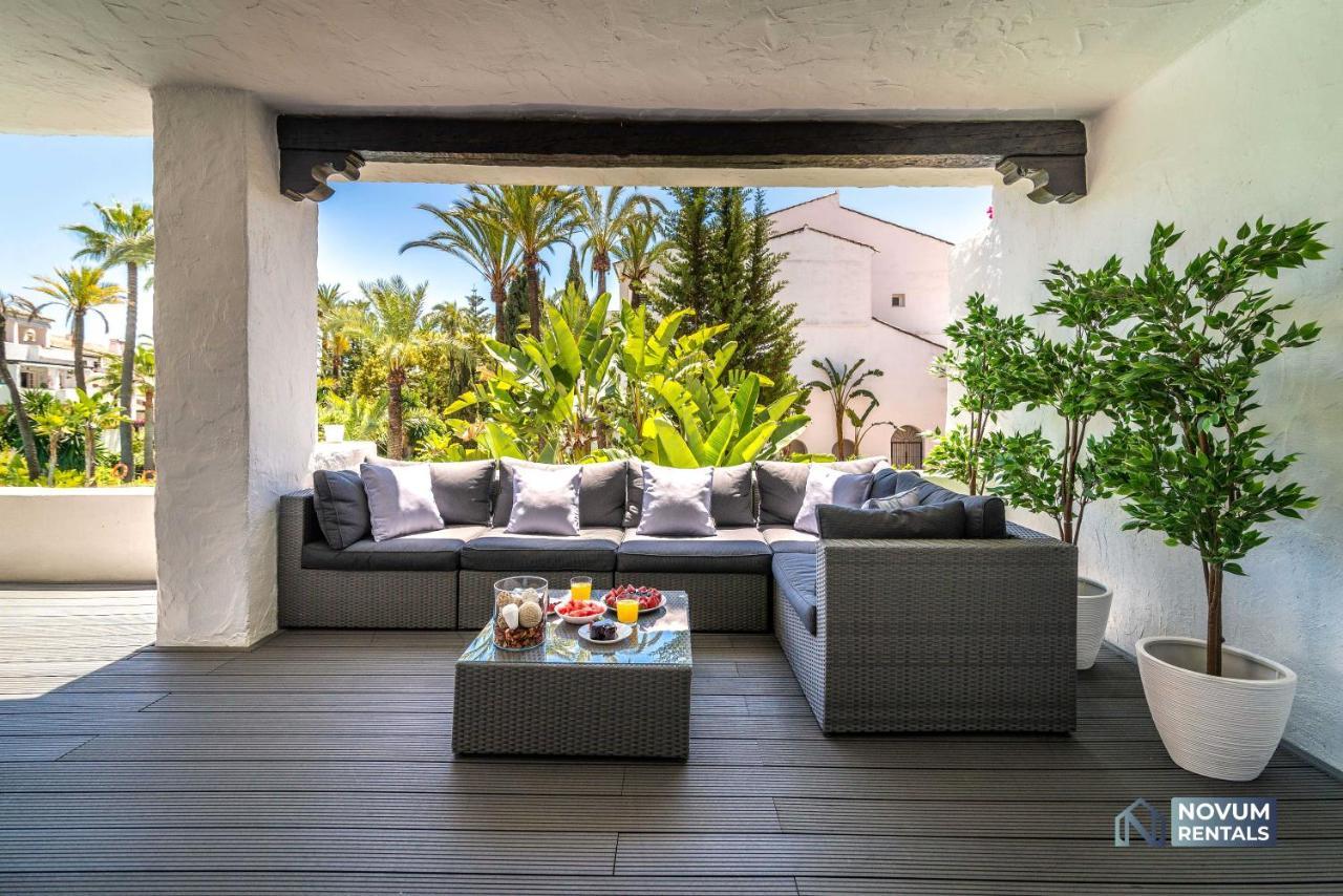 Apartamento Luxurious Beachside In The Heart Of Puente Marbella